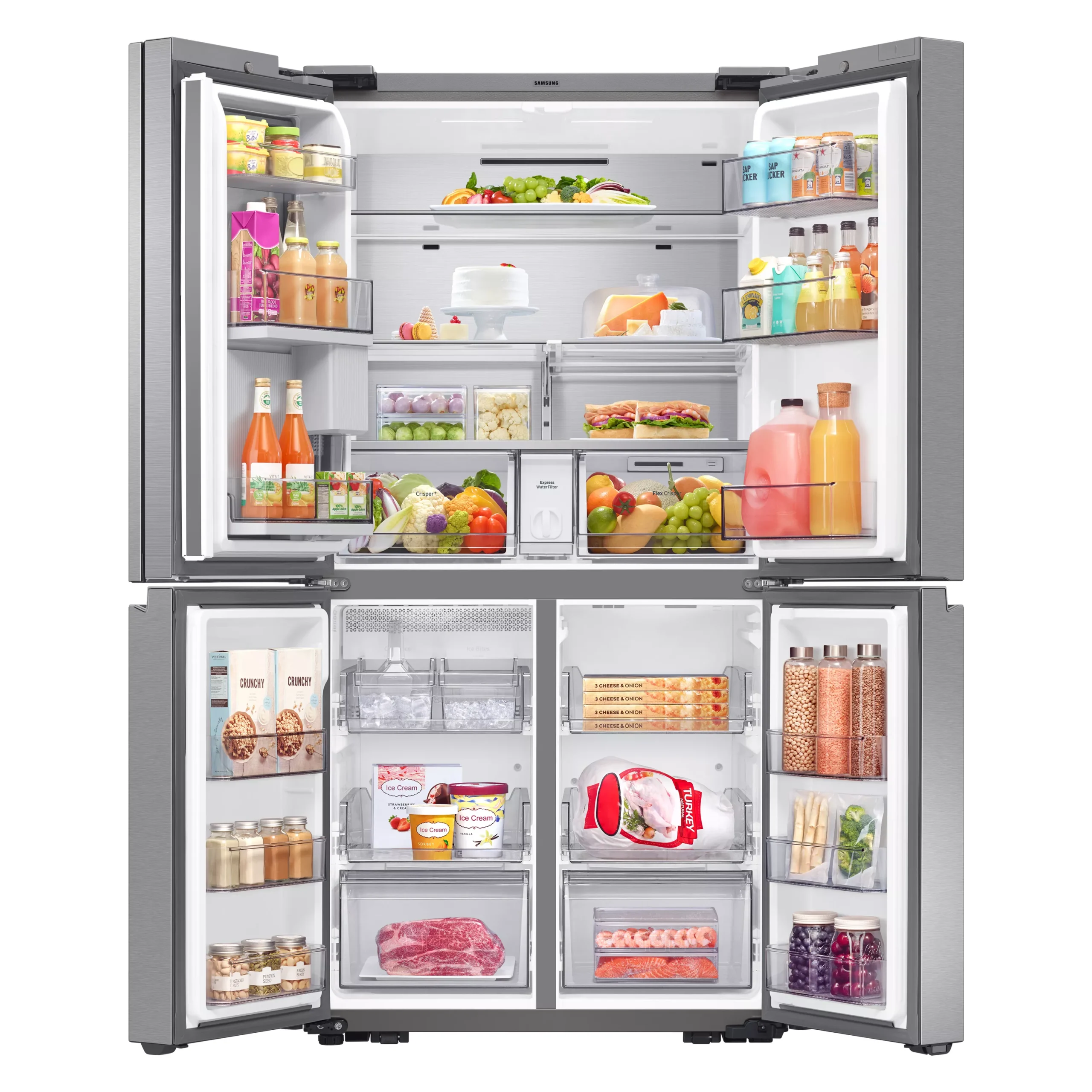Samsung RF65A977FSR_RS American Style Freestanding Fridge Freezer - Stainless Steel Effect 7 Samsung RF65A977FSR_RS American Style Freestanding Fridge Freezer - Stainless Steel Effect - Image 6
