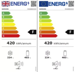 Samsung RH69B8931B1_BSS American Style Freestanding Fridge Freezer - Stainless Steel Effect -Prime Kitchen samsung rh69b8931b1 bss american style freestanding fridge freezer stainless steel effect8806094227222 EUP EN