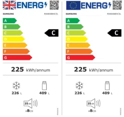 Samsung RS68A884CSL_AI American Style Freestanding Frost Free Fridge Freezer - Aluminium Effect -Prime Kitchen samsung rs68a884csl ai american style freestanding frost free fridge freezer aluminium effect8806094264081 EUP EN