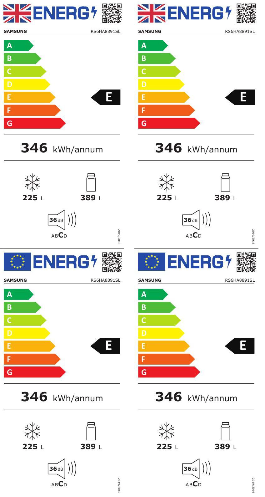 Samsung RS6HA8891SL Freestanding Frost Free Fridge Freezer 4 Samsung RS6HA8891SL Freestanding Frost Free Fridge Freezer - Image 2