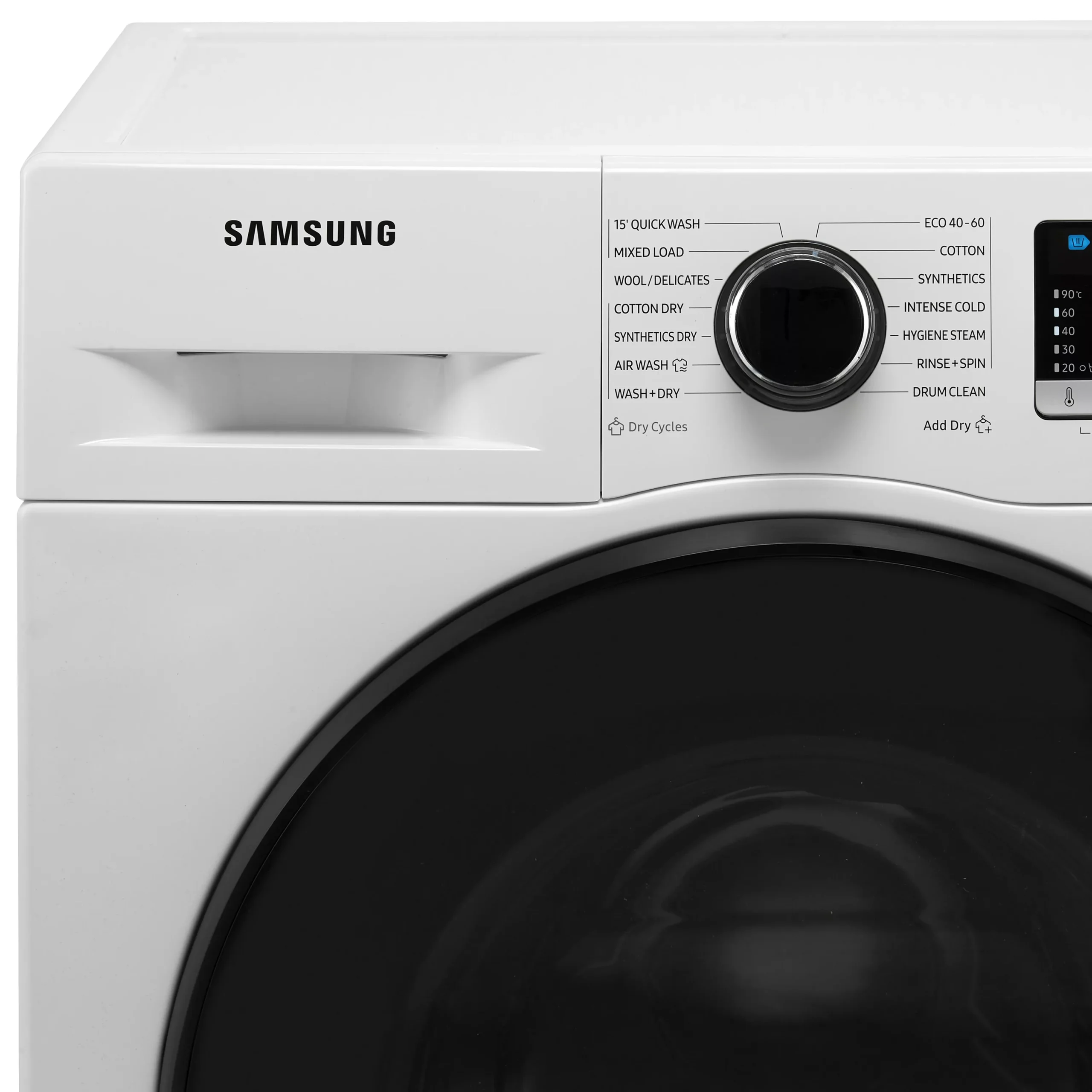 Samsung WD80TA046BE 8kg/5kg Freestanding Condenser Washer Dryer - White 4 Samsung WD80TA046BE 8kg/5kg Freestanding Condenser Washer Dryer - White - Image 2