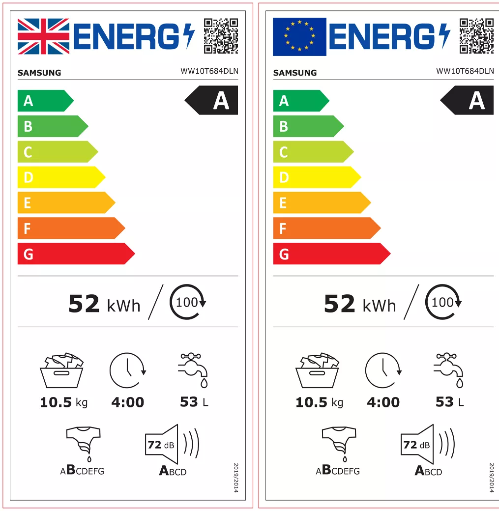 Samsung WW10T684DLN 10kg Freestanding Washing Machine - Graphite 4 Samsung WW10T684DLN 10kg Freestanding Washing Machine - Graphite - Image 2