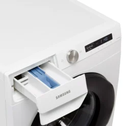 Samsung WW12T504DAW_WH 12kg Freestanding 1400rpm Washing Machine - White -Prime Kitchen samsung ww12t504daw wh 12kg freestanding 1400rpm washing machine white8806092683853 04c bq