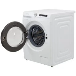 Samsung WW12T504DAW_WH 12kg Freestanding 1400rpm Washing Machine - White -Prime Kitchen samsung ww12t504daw wh 12kg freestanding 1400rpm washing machine white8806092683853 05c bq