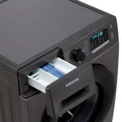 Samsung WW80TA046AX 8kg Freestanding 1400rpm Washing Machine - Graphite -Prime Kitchen samsung ww80ta046ax 8kg freestanding 1400rpm washing machine graphite8806090609060 07c bq