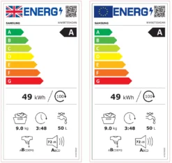 Samsung WW90T554DAN 9kg Freestanding 1400rpm Washing Machine - Graphite 23 Samsung WW90T554DAN 9kg Freestanding 1400rpm Washing Machine - Graphite -Prime Kitchen samsung ww90t554dan 9kg freestanding 1400rpm washing machine graphite8806090609282 EUP EN