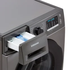 Samsung WW90TA046AX 9kg Freestanding 1400rpm Washing Machine - Graphite -Prime Kitchen samsung ww90ta046ax 9kg freestanding 1400rpm washing machine graphite8806090609480 06c bq