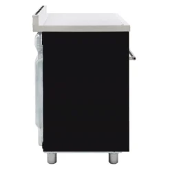 Smeg C92IPBL9-1 Freestanding Electric Range Cooker With Induction Hob - Black -Prime Kitchen smeg c92ipbl9 1 freestanding electric range cooker with induction hob black8017709268398 06c bq