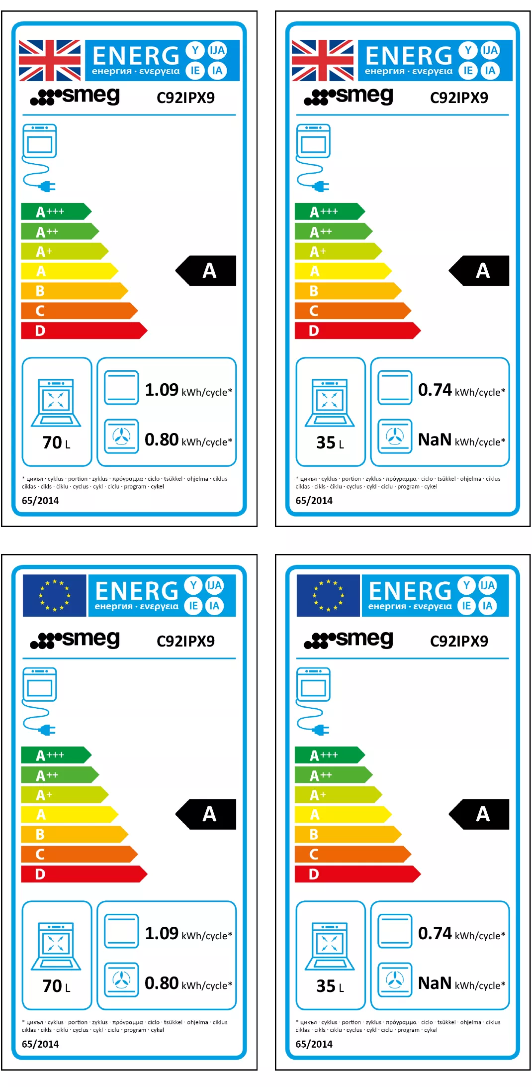 Smeg C92IPX9 Freestanding Electric Range Cooker With Induction Hob 13 Smeg C92IPX9 Freestanding Electric Range Cooker With Induction Hob - Image 11