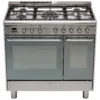 Smeg CG92PX9 Freestanding Electric & Gas Range Cooker With Gas Hob 2 Smeg CG92PX9 Freestanding Electric & Gas Range Cooker With Gas Hob -Prime Kitchen smeg cg92px9 freestanding electric gas range cooker with gas hob8017709166472 07c bq