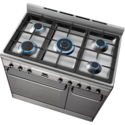 Smeg CG92X9 Freestanding Electric & Gas Range Cooker With Gas Hob 11 Smeg CG92X9 Freestanding Electric & Gas Range Cooker With Gas Hob -Prime Kitchen smeg cg92x9 freestanding electric gas range cooker with gas hob8017709164560 04c bq