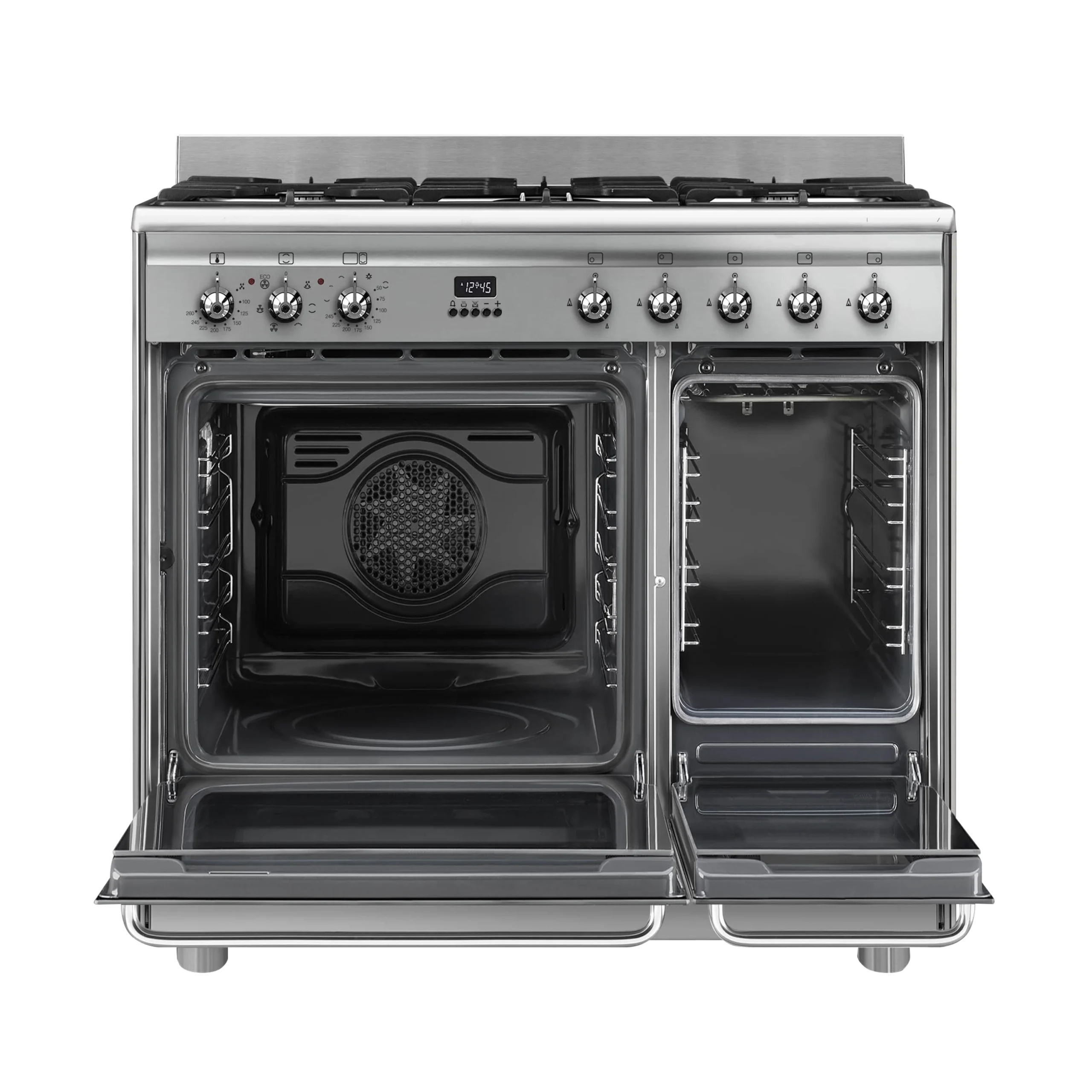 Smeg CG92X9 Freestanding Electric & Gas Range Cooker With Gas Hob 7 Smeg CG92X9 Freestanding Electric & Gas Range Cooker With Gas Hob - Image 5