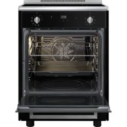 Smeg CP60ITVN_BK 60cm Single Electric Cooker With Induction Hob - Black -Prime Kitchen smeg cp60itvn bk 60cm single electric cooker with induction hob black8017709302566 03c bq