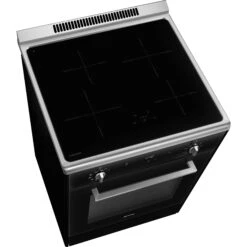 Smeg CP60ITVN_BK 60cm Single Electric Cooker With Induction Hob - Black -Prime Kitchen smeg cp60itvn bk 60cm single electric cooker with induction hob black8017709302566 07c bq