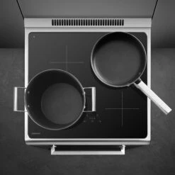 Smeg CP60ITVN_BK 60cm Single Electric Cooker With Induction Hob - Black -Prime Kitchen smeg cp60itvn bk 60cm single electric cooker with induction hob black8017709302566 10c bq