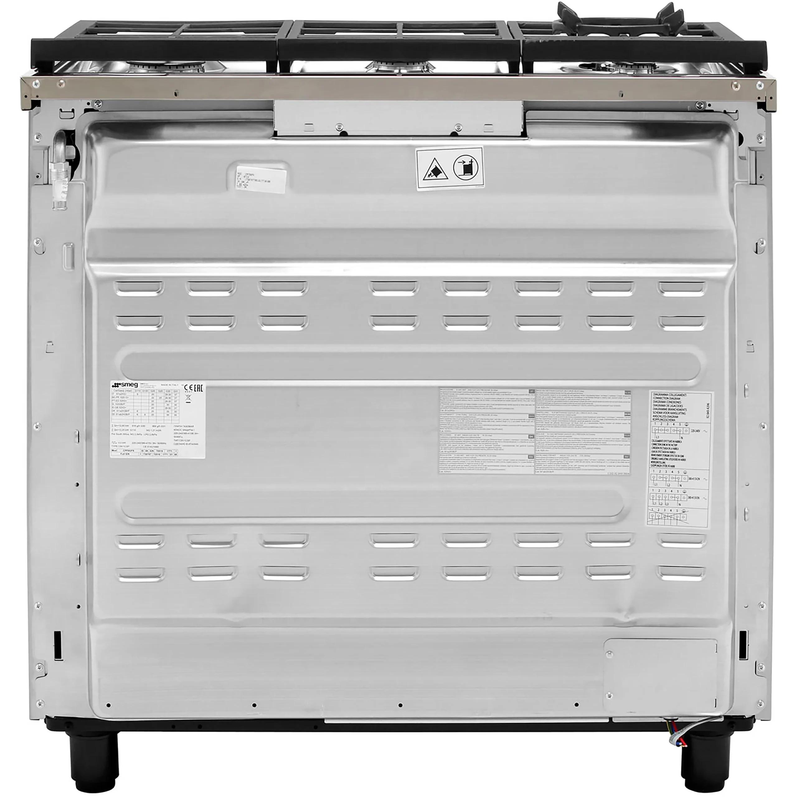 Smeg CPF9GPX Freestanding Electric & Gas Range Cooker With Gas Hob 11 Smeg CPF9GPX Freestanding Electric & Gas Range Cooker With Gas Hob - Image 9