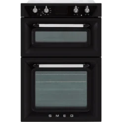 Smeg DOSF6920N1_BK Built-in Electric Double Oven - Black