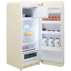 Smeg FAB28RCR5UK_CR Freestanding Fridge With Ice Box - Cream -Prime Kitchen smeg fab28rcr5uk cr freestanding fridge with ice box cream8017709299101 03c bq