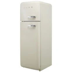 Smeg FAB30LCR5UK_CR 80:20 Freestanding Fridge Freezer - Cream