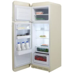 Smeg FAB30LCR5UK_CR 80:20 Freestanding Fridge Freezer - Cream -Prime Kitchen smeg fab30lcr5uk cr 80 20 freestanding fridge freezer cream8017709298357 02c bq