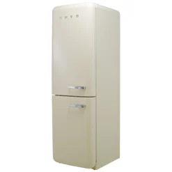 Smeg FAB32LCR5UK_CR 60:40 Freestanding Frost Free Fridge Freezer - Cream -Prime Kitchen smeg fab32lcr5uk cr 60 40 freestanding frost free fridge freezer cream8017709298234 01c bq