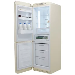Smeg FAB32LCR5UK_CR 60:40 Freestanding Frost Free Fridge Freezer - Cream