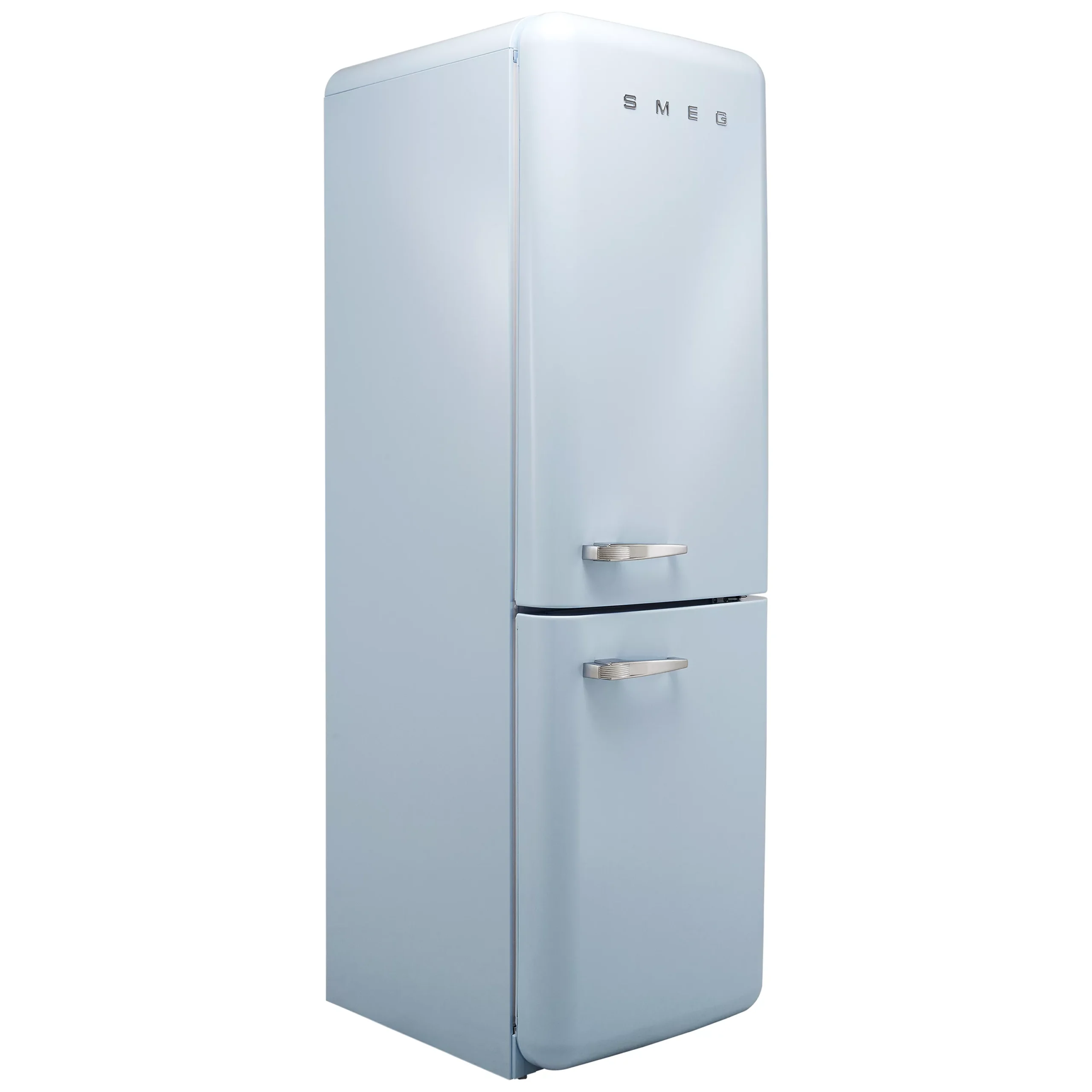 Smeg FAB32RPB5UK_PB 60:40 Freestanding Frost Free Fridge Freezer - Pastel Blue 3 Smeg FAB32RPB5UK_PB 60:40 Freestanding Frost Free Fridge Freezer - Pastel Blue