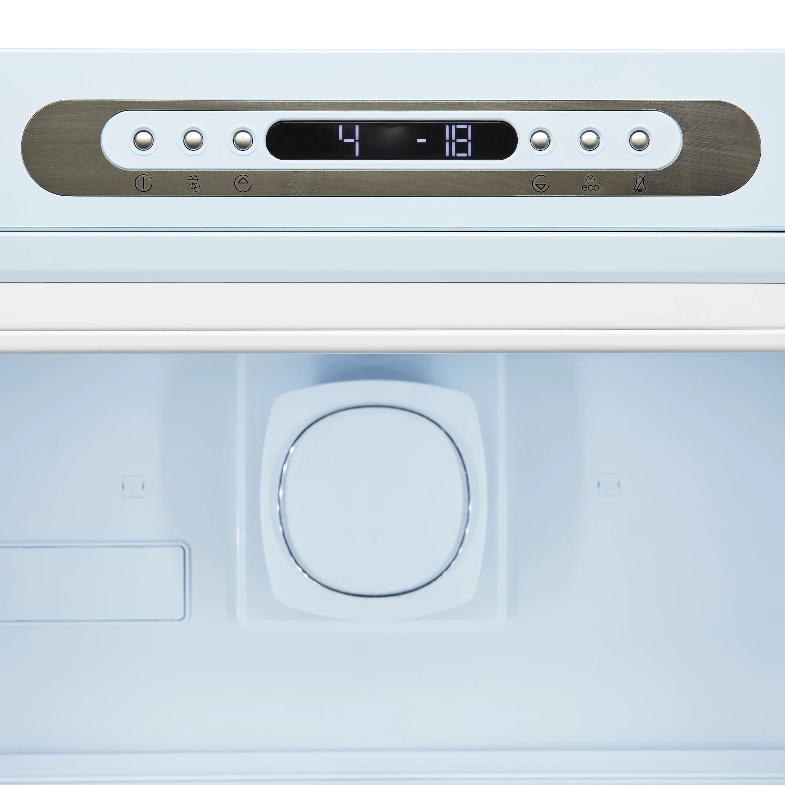 Smeg FAB32RPB5UK_PB 60:40 Freestanding Frost Free Fridge Freezer - Pastel Blue 6 Smeg FAB32RPB5UK_PB 60:40 Freestanding Frost Free Fridge Freezer - Pastel Blue - Image 4