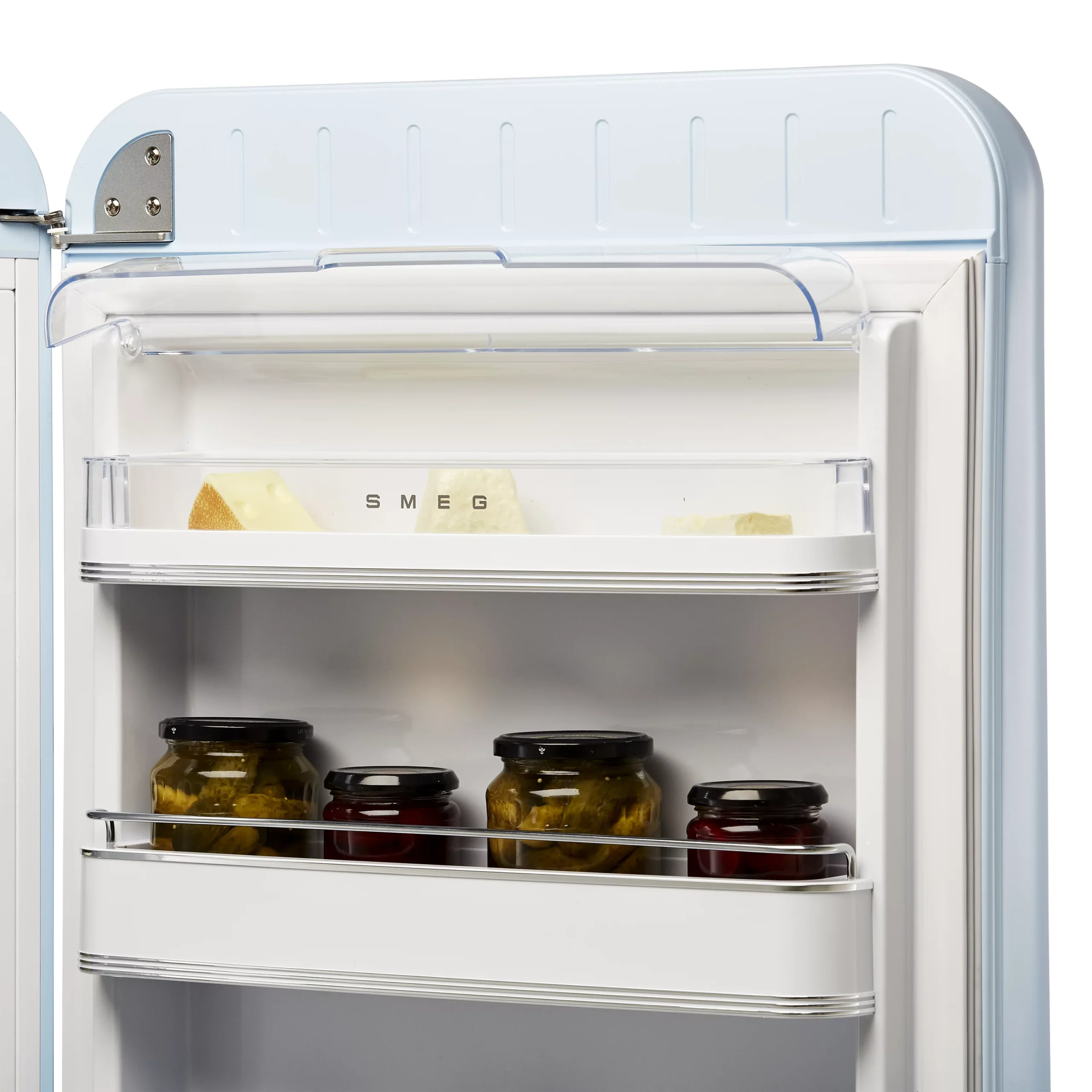 Smeg FAB32RPB5UK_PB 60:40 Freestanding Frost Free Fridge Freezer - Pastel Blue 7 Smeg FAB32RPB5UK_PB 60:40 Freestanding Frost Free Fridge Freezer - Pastel Blue - Image 5