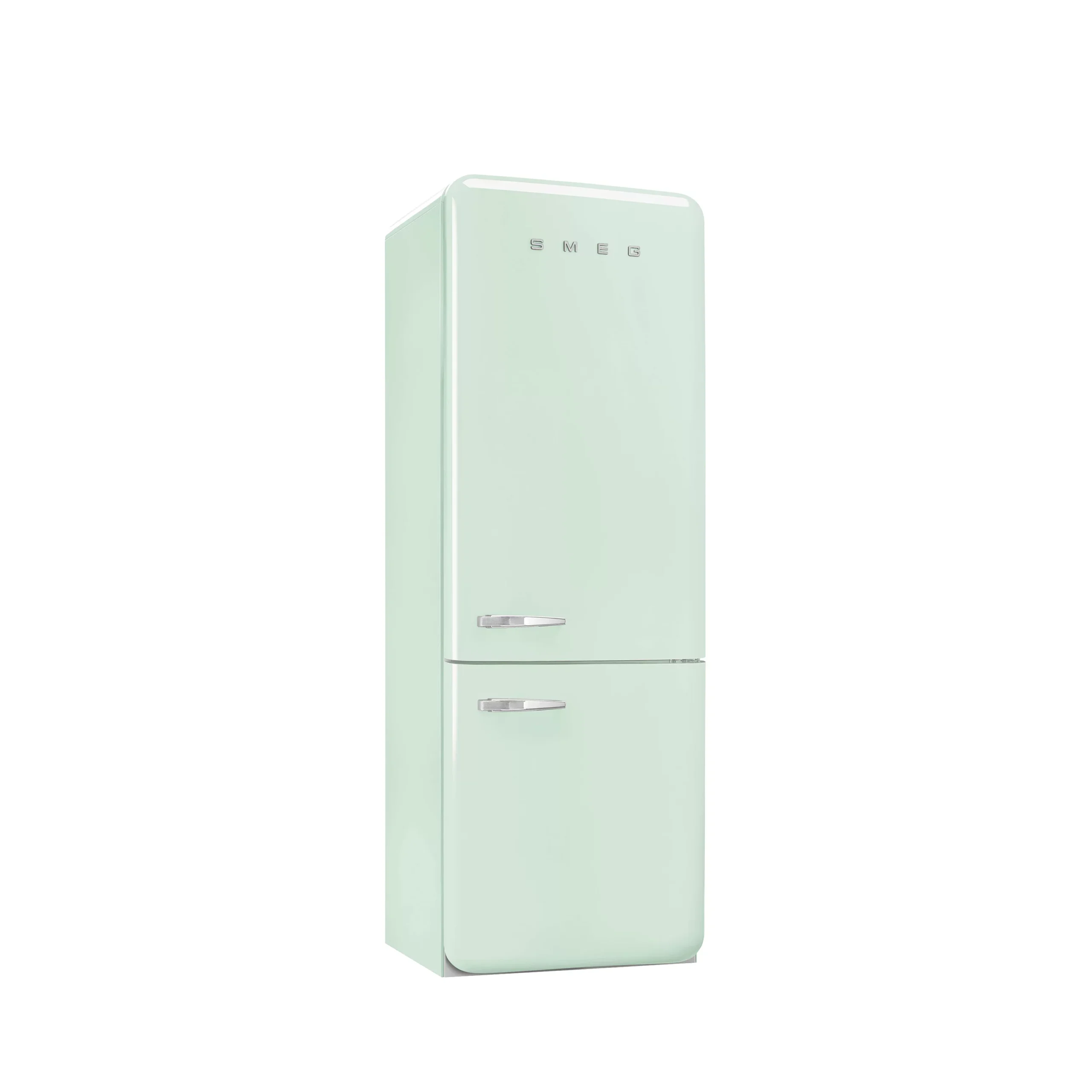 Smeg FAB38RPG5 70:30 Freestanding Frost Free Fridge Freezer - Pastel Green 5 Smeg FAB38RPG5 70:30 Freestanding Frost Free Fridge Freezer - Pastel Green - Image 3