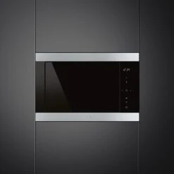 Smeg FMI325X_SS Built-in Microwave With Grill - Stainless Steel -Prime Kitchen smeg fmi325x ss built in microwave with grill stainless steel8017709229498 07i bq