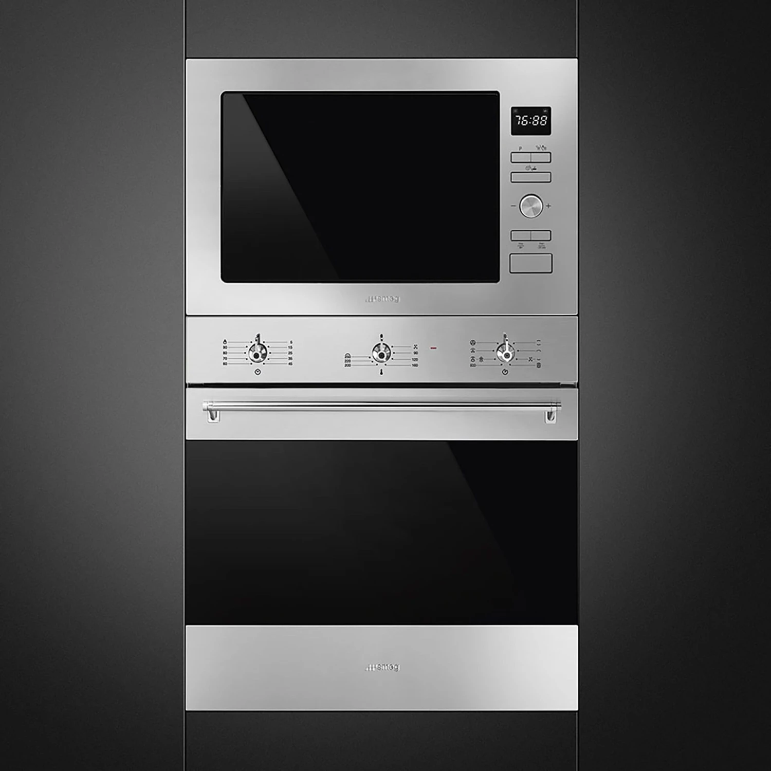 Smeg FMI425X 31L Built-in Microwave - Stainless Steel 4 Smeg FMI425X 31L Built-in Microwave - Stainless Steel - Image 2