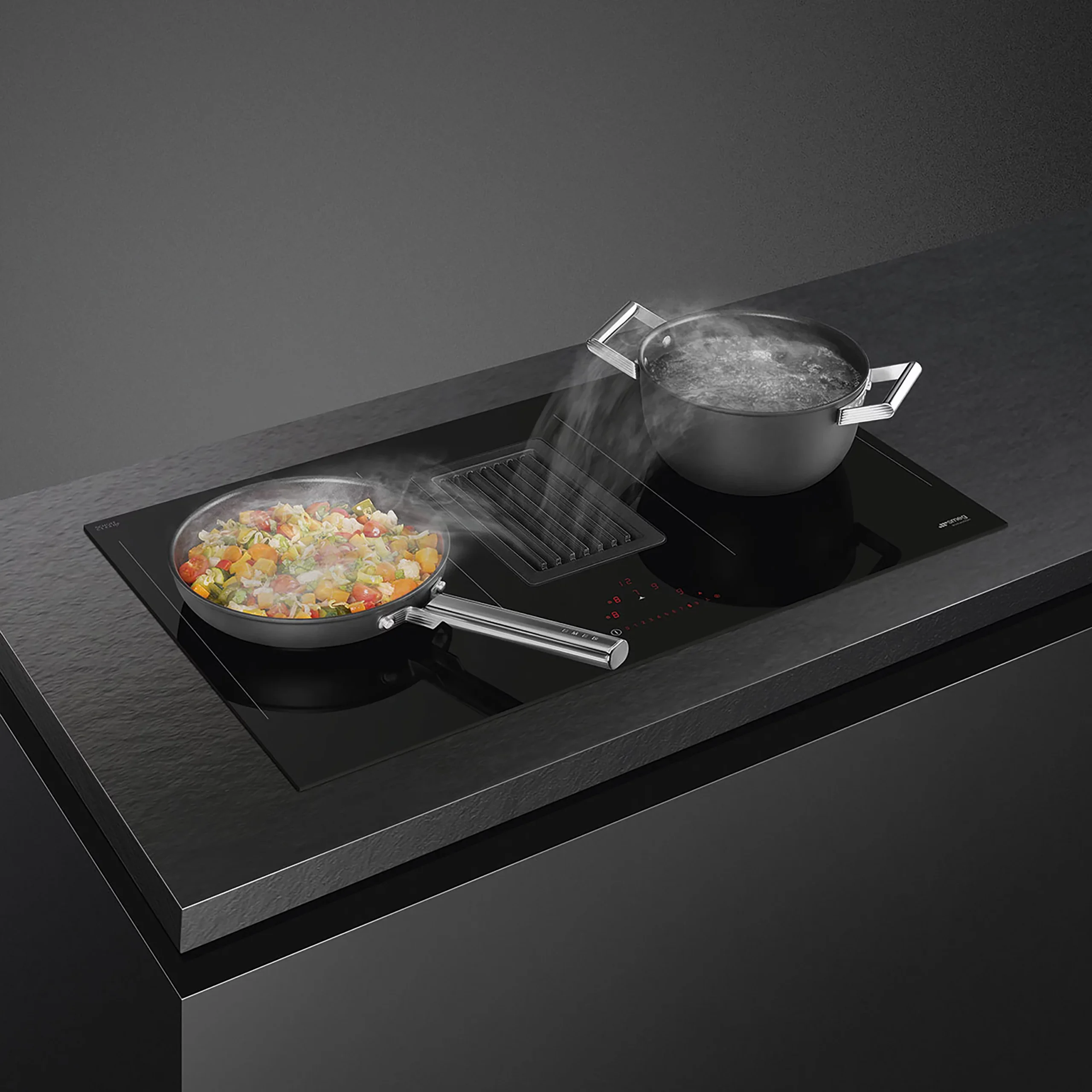Smeg HOBD482D 83cm Induction Hob - Black 7 Smeg HOBD482D 83cm Induction Hob - Black - Image 5