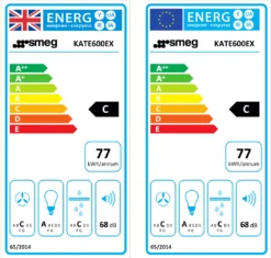 Smeg KATE600EX Stainless Steel Chimney Cooker Hood (W)59.8cm -Prime Kitchen smeg kate600ex stainless steel chimney cooker hood w 59 8cm8017709235130 EUP EN