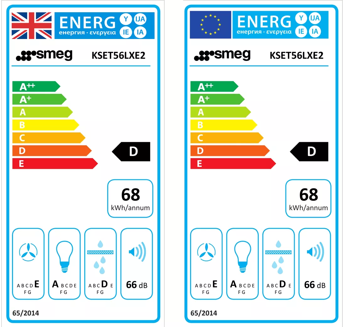 Smeg KSET56LXE2_SS Metal Telescopic Cooker Hood (W)56.6cm - Stainless Steel 4 Smeg KSET56LXE2_SS Metal Telescopic Cooker Hood (W)56.6cm - Stainless Steel - Image 2