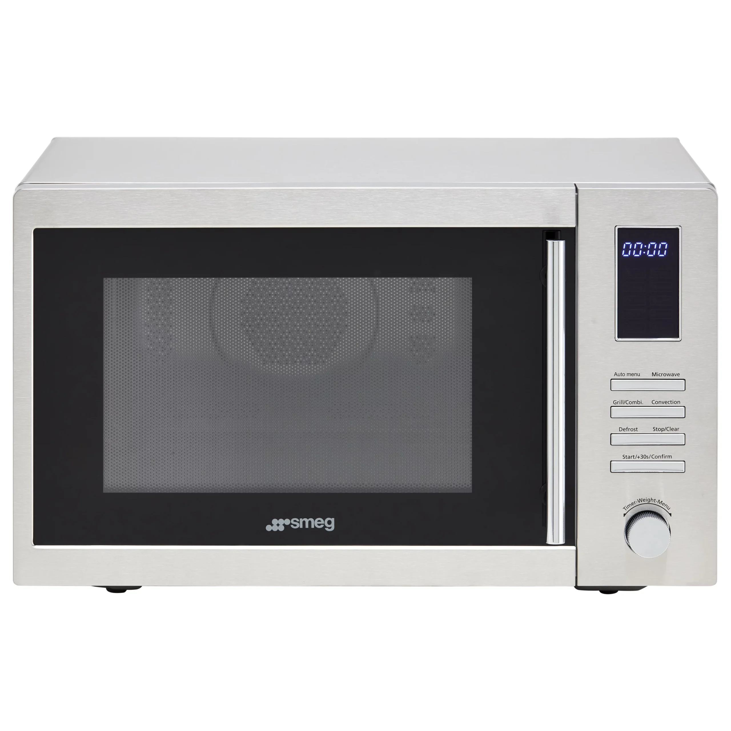 Smeg MOE34CXIUK_SS 34L Freestanding Microwave - Stainless Steel 3 Smeg MOE34CXIUK_SS 34L Freestanding Microwave - Stainless Steel