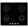 Smeg PV264N_BK (W)60cm Gas Hob - Black -Prime Kitchen smeg pv264n bk w 60cm gas hob black8017709288662 01c bq