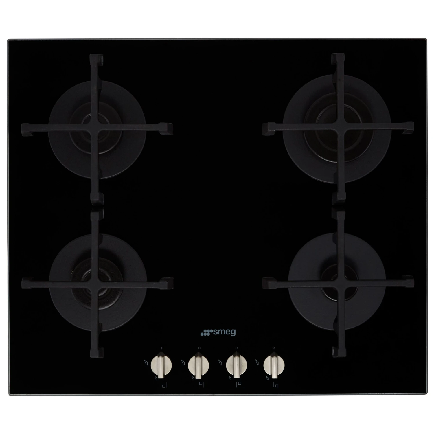 Smeg PV264N_BK (W)60cm Gas Hob - Black 3 Smeg PV264N_BK (W)60cm Gas Hob - Black