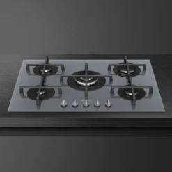 Smeg PV275S 72cm Gas Hob -Prime Kitchen smeg pv275s 72cm gas hob8017709288679 04i bq
