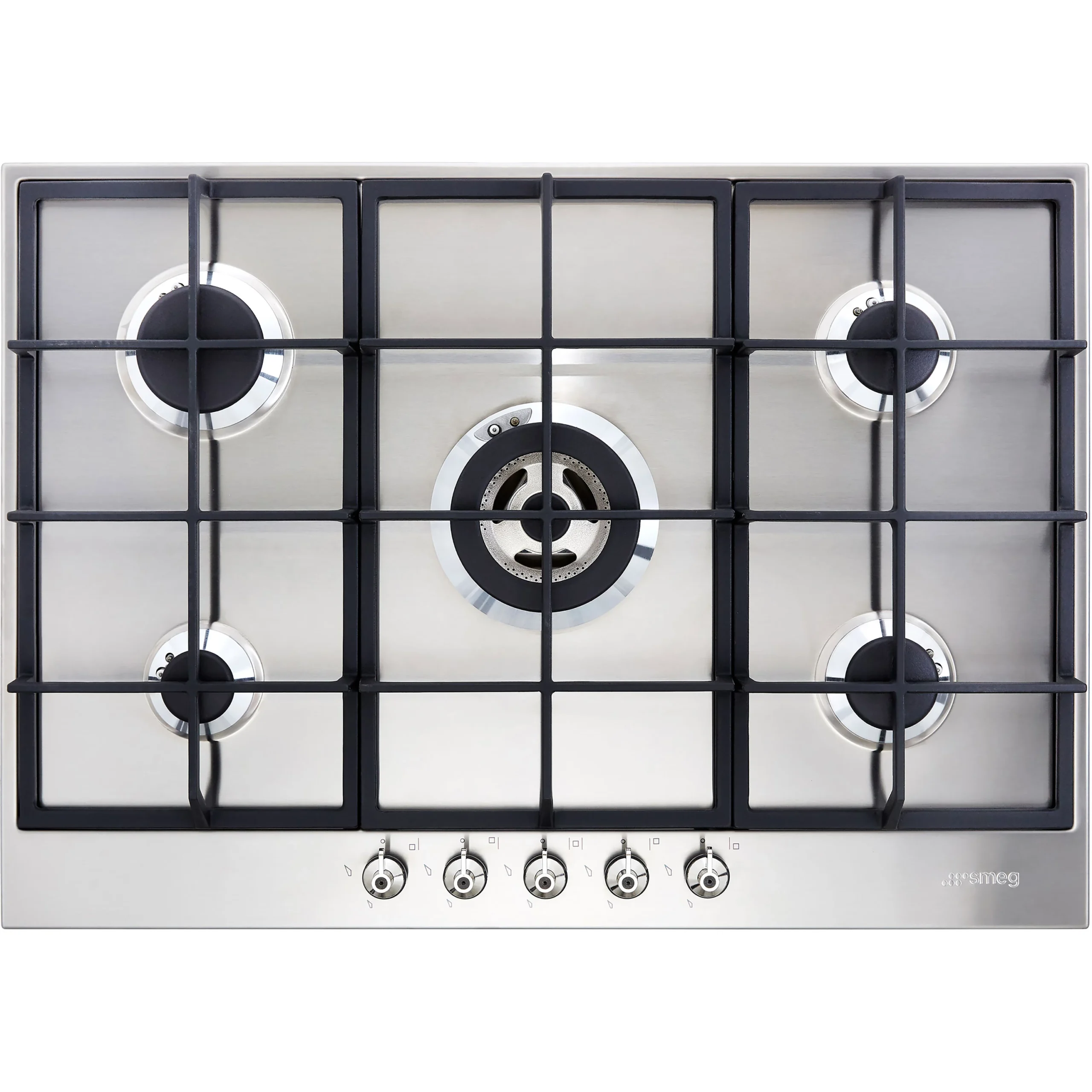 Smeg PX375_SS 72.5cm Gas Hob 3 Smeg PX375_SS 72.5cm Gas Hob
