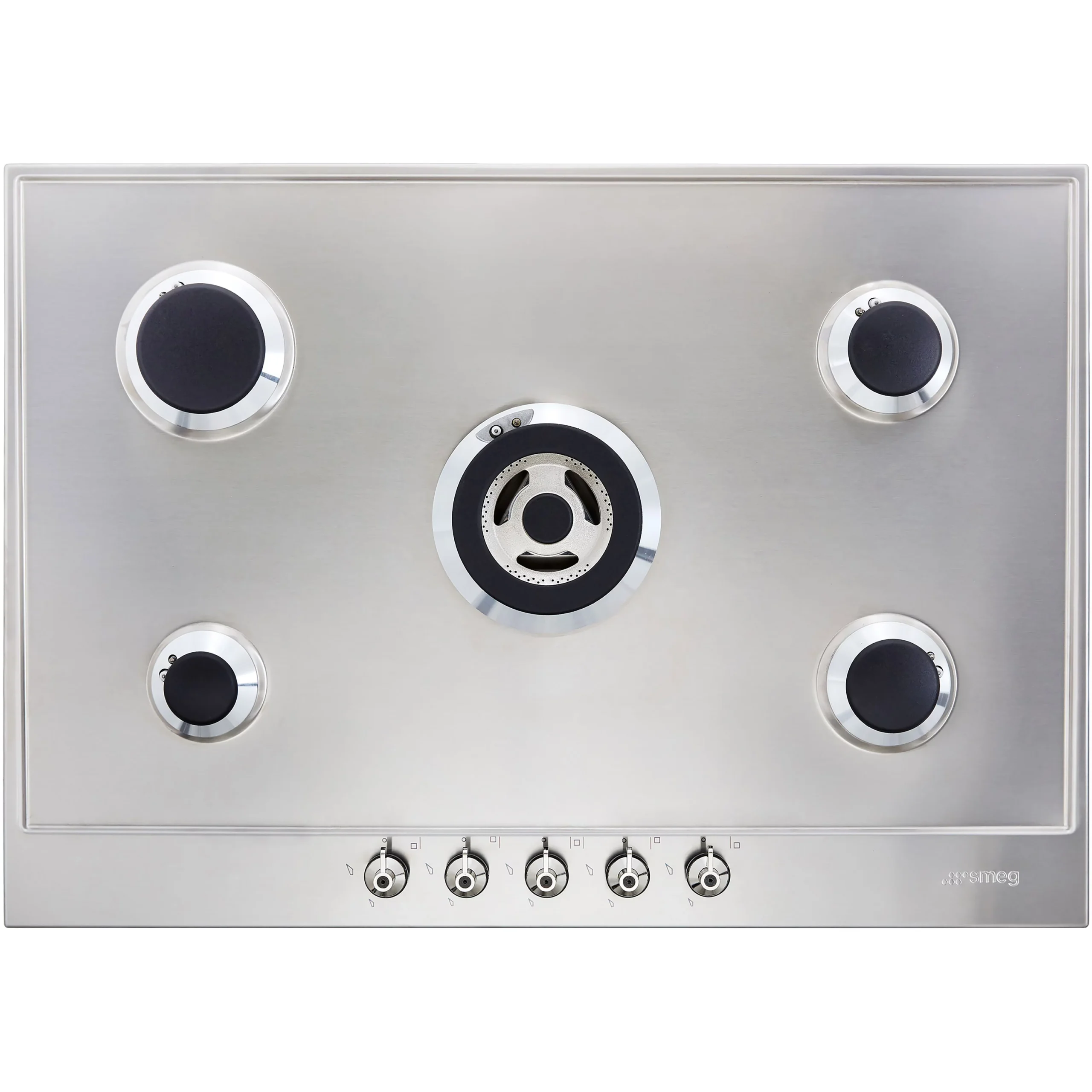 Smeg PX375_SS 72.5cm Gas Hob 6 Smeg PX375_SS 72.5cm Gas Hob - Image 4