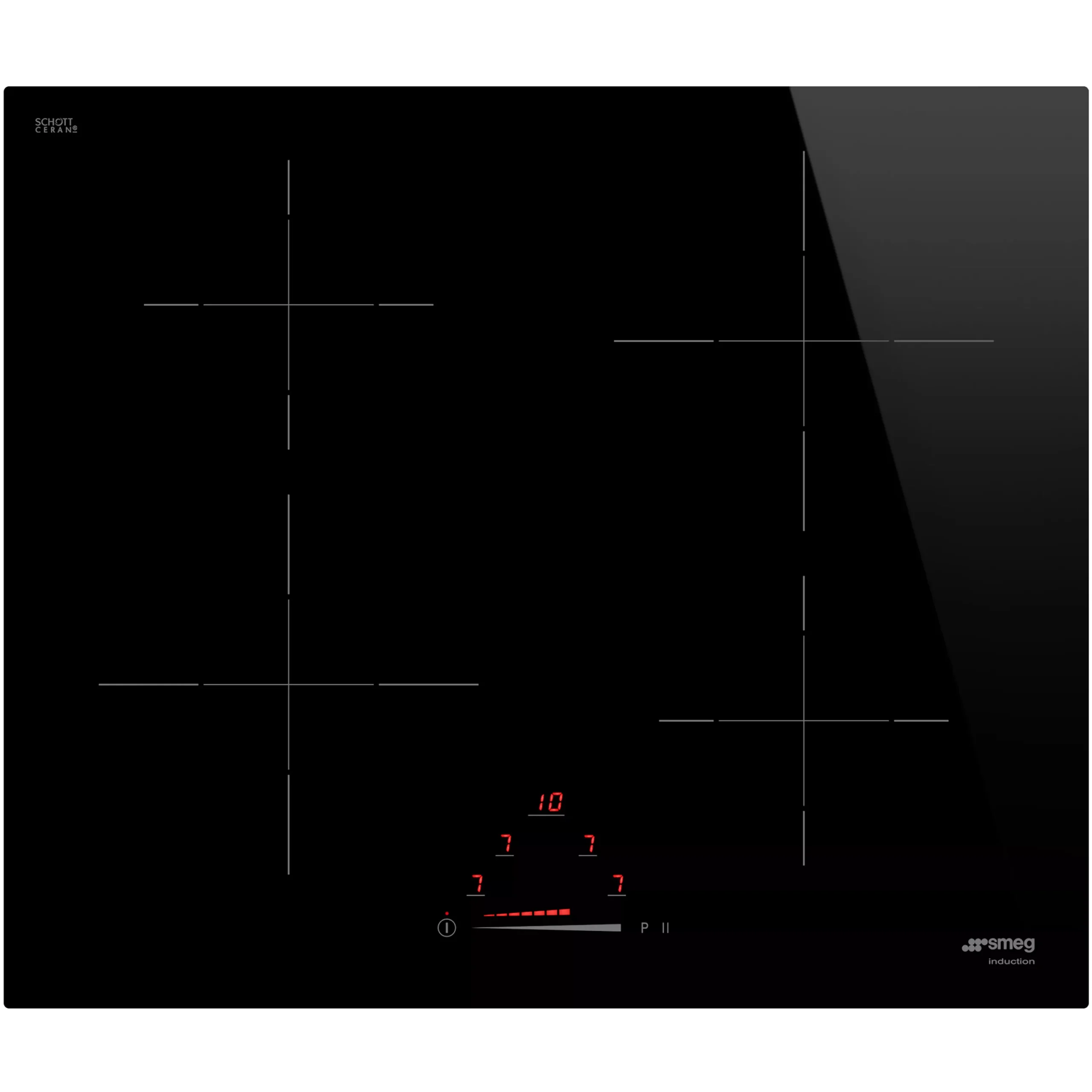 Smeg SI4642D_BK (W)60cm Electric Hob - Black 4 Smeg SI4642D_BK (W)60cm Electric Hob - Black - Image 2