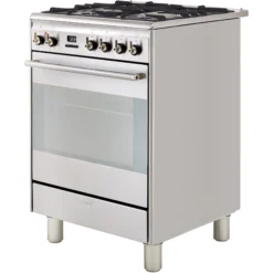 Smeg SUK61MX9 60cm Single Electric & Gas Cooker With Gas Hob -Prime Kitchen smeg suk61mx9 60cm single electric gas cooker with gas hob8017709268336 04c bq