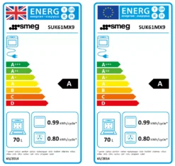 Smeg SUK61MX9 60cm Single Electric & Gas Cooker With Gas Hob -Prime Kitchen smeg suk61mx9 60cm single electric gas cooker with gas hob8017709268336 EUP EN