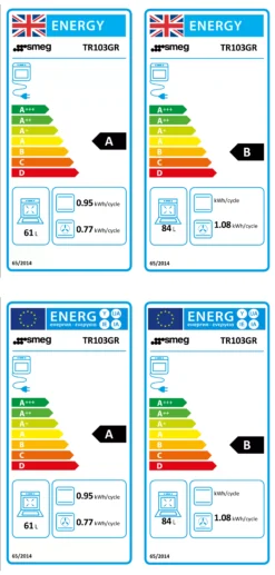 Smeg TR103GR Freestanding Electric & Gas Range Cooker With Gas Hob - Slate Grey -Prime Kitchen smeg tr103gr freestanding electric gas range cooker with gas hob slate grey8017709294229 EUP EN