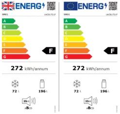 Smeg UKC81721F 70:30 Integrated Frost Free Fridge Freezer - White 15 Smeg UKC81721F 70:30 Integrated Frost Free Fridge Freezer - White -Prime Kitchen smeg ukc81721f 70 30 integrated frost free fridge freezer white8017709295370 EUP EN