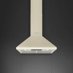 Smeg Victoria KSED65PE_CR Metal Chimney Cooker Hood (W)60cm - Cream -Prime Kitchen smeg victoria ksed65pe cr metal chimney cooker hood w 60cm cream8017709206062 07i bq