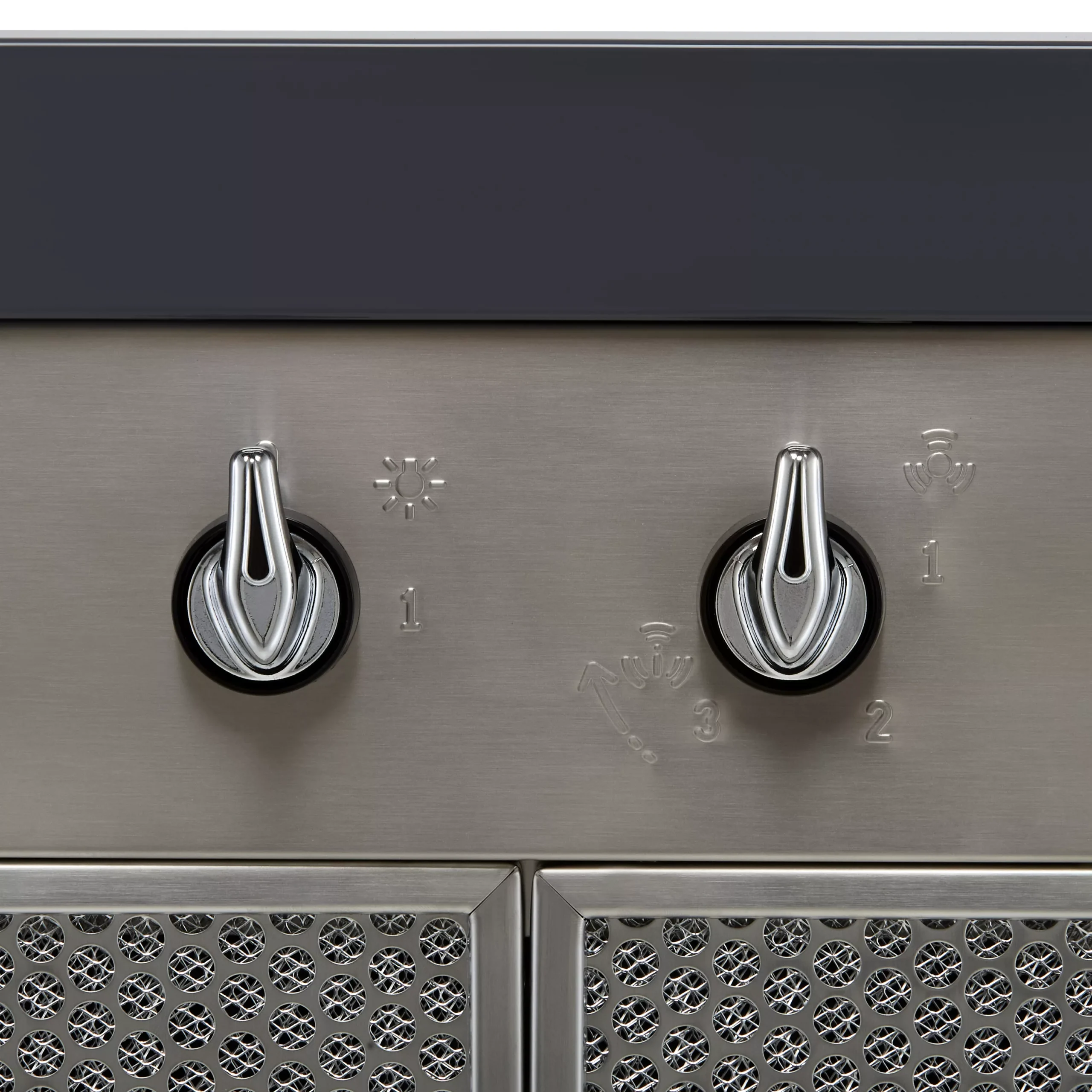 Smeg Victoria KT110GRE_GY Metal Chimney Cooker Hood (W)110cm - Grey 5 Smeg Victoria KT110GRE_GY Metal Chimney Cooker Hood (W)110cm - Grey - Image 3