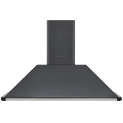 Smeg Victoria KT90GRE_GY Metal Chimney Cooker Hood (W)89.5cm - Grey