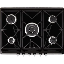 Smeg Victoria SR975NGH_BK 68.5cm Gas Hob - Black